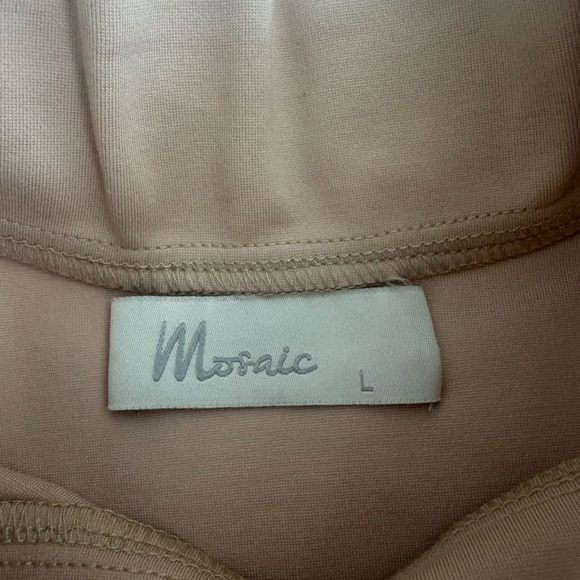 Chic Tan Two-Piece Set - Picture 3 of 4